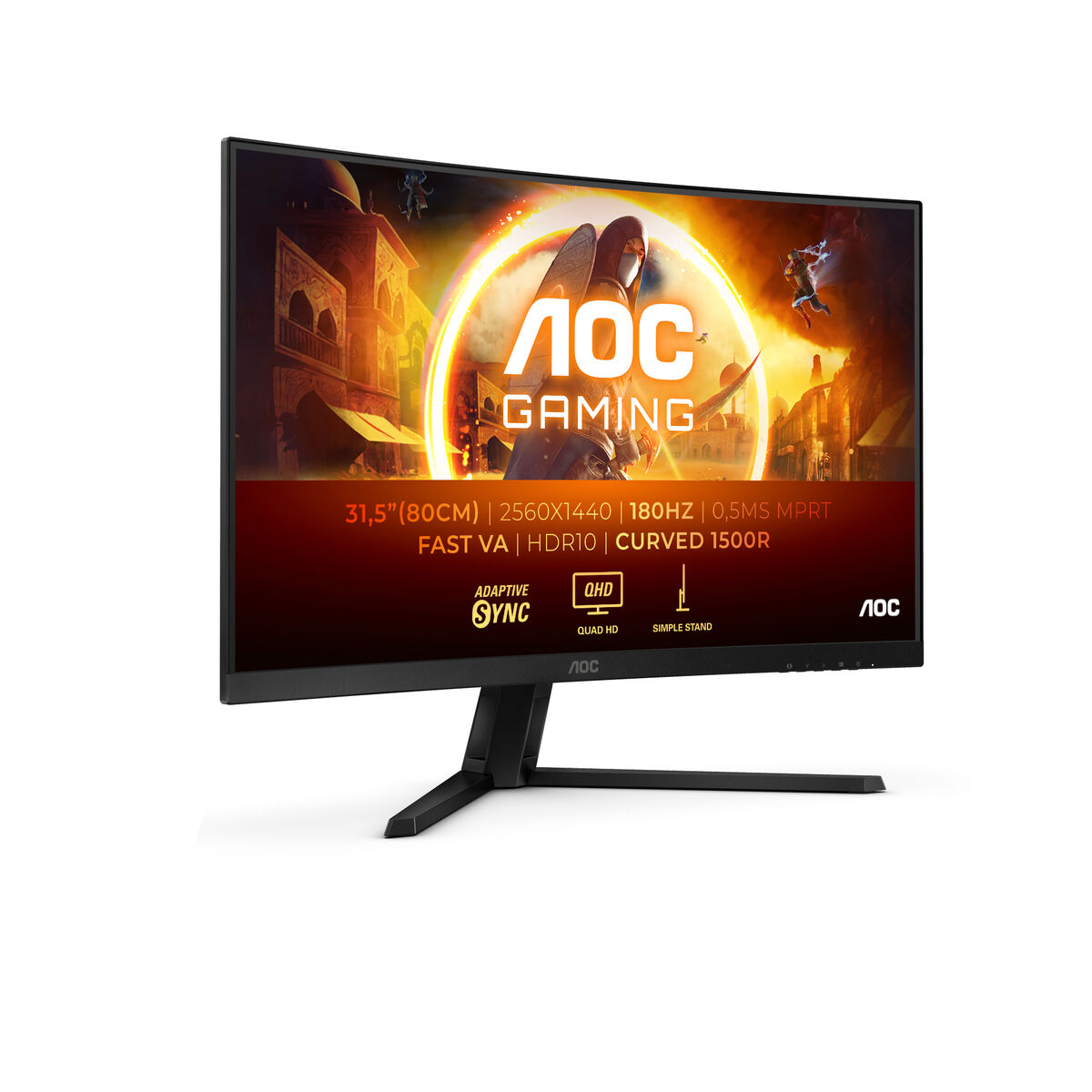 Monitor Gaming AOC CQ32G4VE Quad HD 32" - 5
