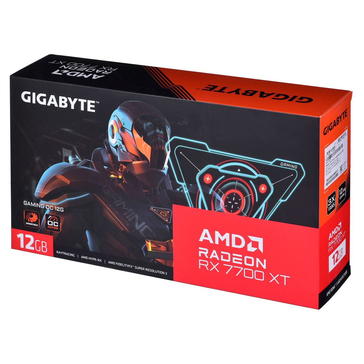 Grafikkort Gigabyte GV-R77XTGAMING OC-12GD 12 GB GDDR6 - 6