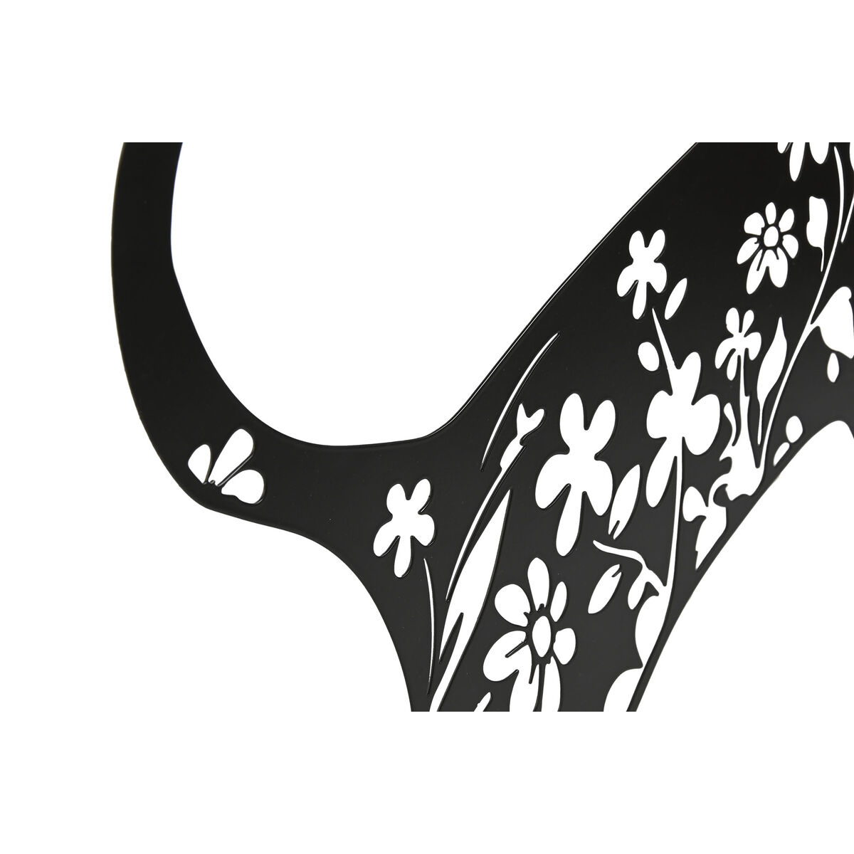 Väggdekoration Home ESPRIT Svart Katt 37 x 1,3 x 48 cm (4 antal) - 2