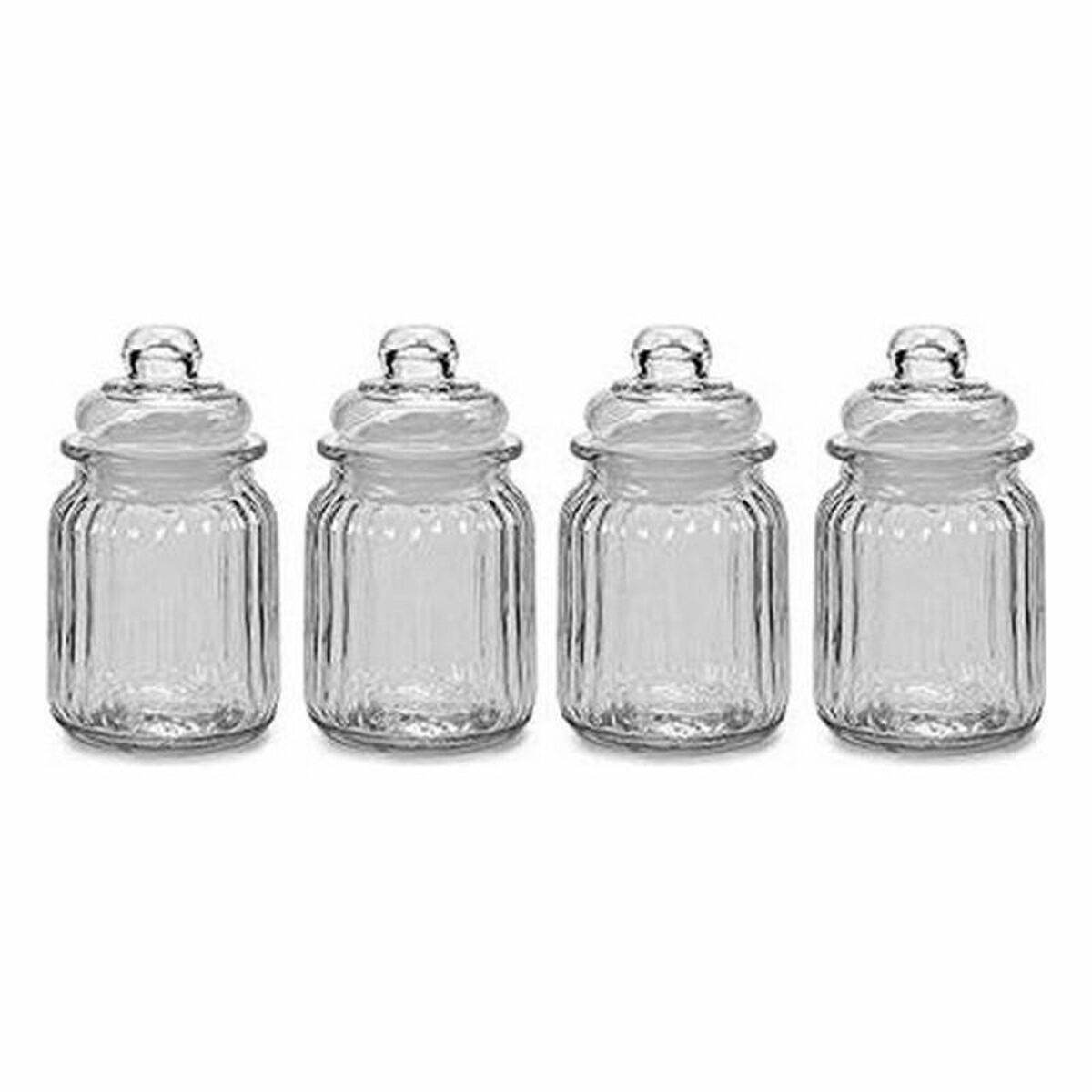 Glasburk 4 antal Transparent Ø 7,5 x 12,5 cm 300 ml - 2