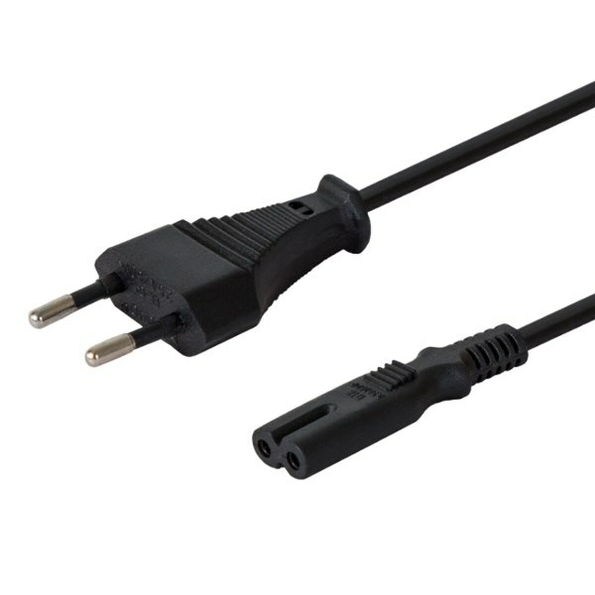 Elkabel Savio CL-105 Svart 2-pin C7 3 m
