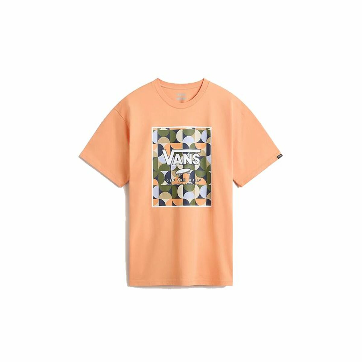 T-shirt med kortärm Herr Vans VN0A5E7YD051 Orange