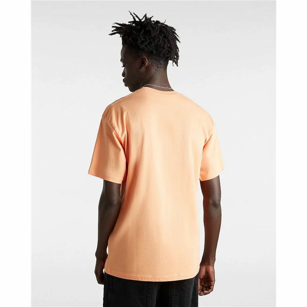 T-shirt med kortärm Herr Vans VN0A5E7YD051 Orange - 4