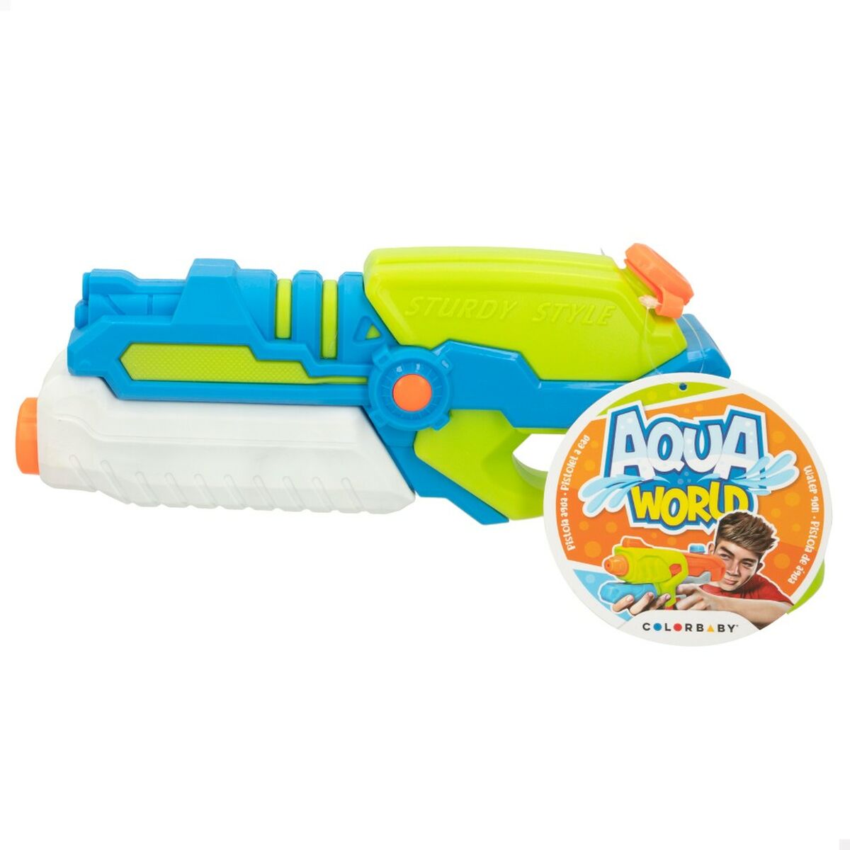 Vattenpistol Colorbaby AquaWorld 31 x 15 x 6,5 cm (6 antal) - 3