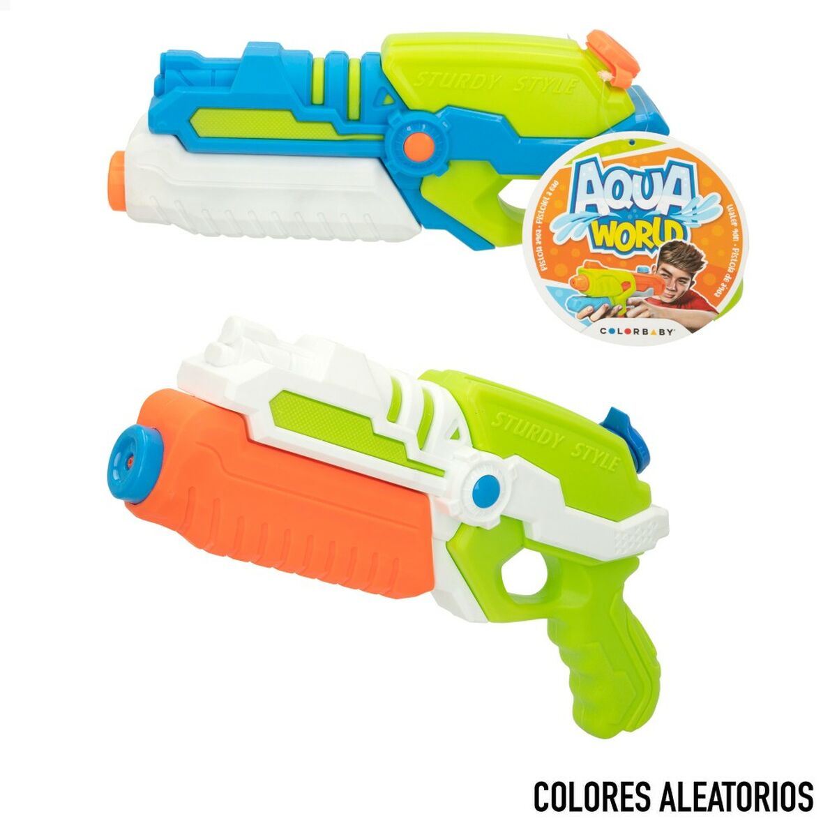 Vattenpistol Colorbaby AquaWorld 31 x 15 x 6,5 cm (6 antal) - 2