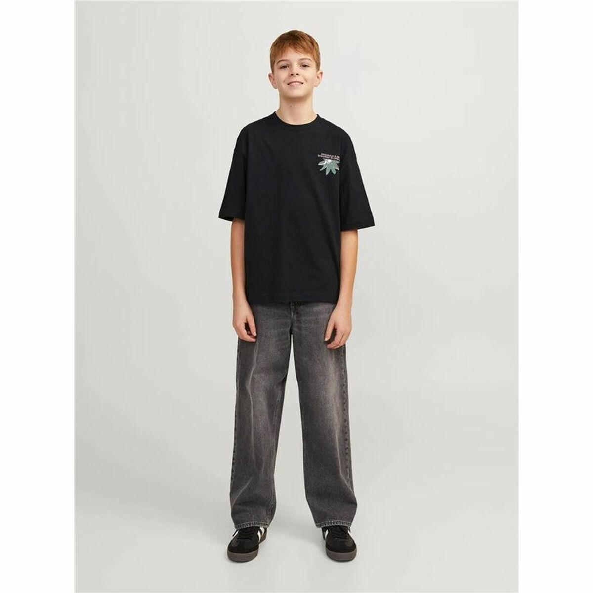T-shirt Jack & Jones tampa Back  Svart - 3
