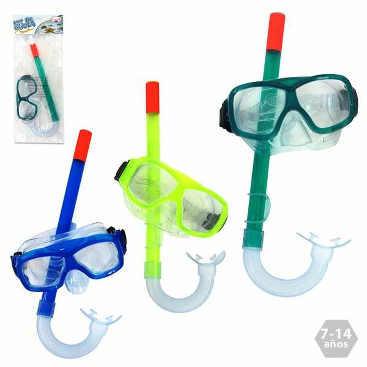 Snorkel och cyklop Juinsa 7-14 år - 5