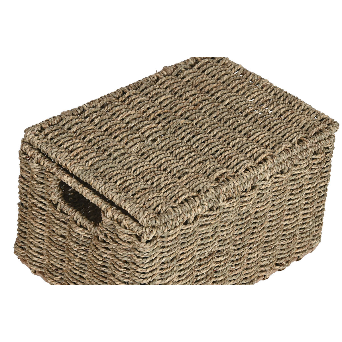 Korg - set Home ESPRIT Naturell Metall Naturliga fibrer (3 Delar) - 2