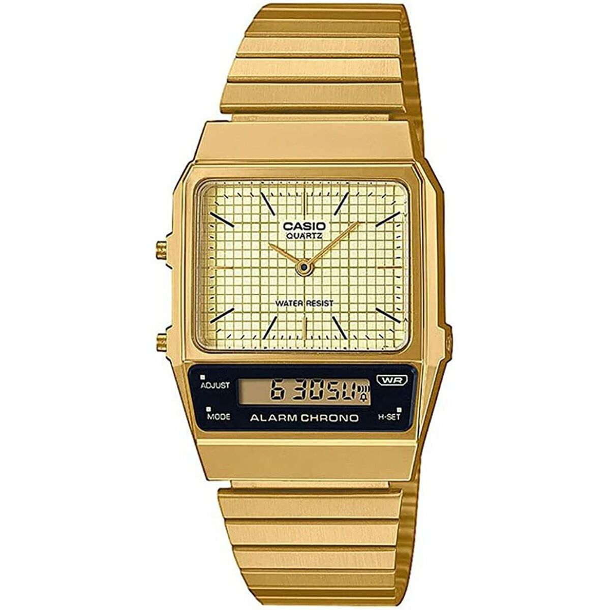Unisexklocka Casio EDGY COLLECTION RETRO DIAL - GOLD (Ø 40 mm) - 5