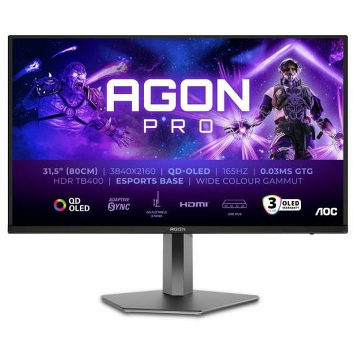 Monitor AOC AG326UD 4K Ultra HD 32" - 5