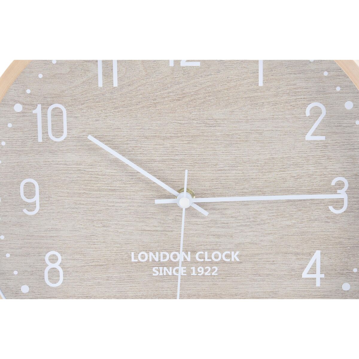 Väggklocka Home ESPRIT Beige Grå PVC 30 x 4 x 30 cm (2 antal) - 2