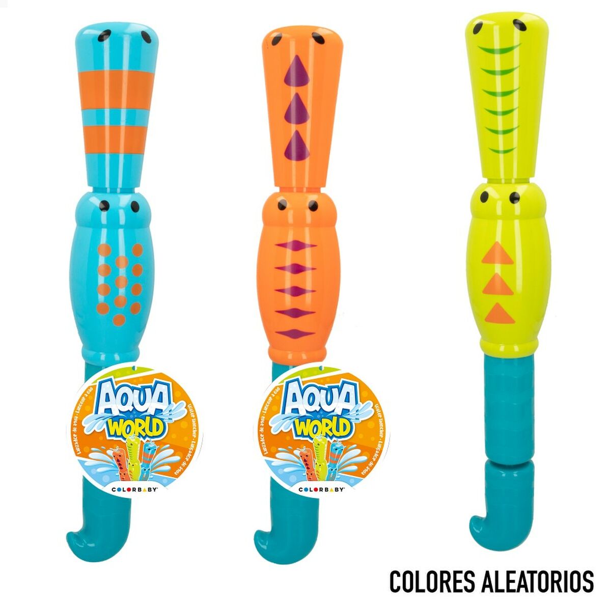Vattenpistol Colorbaby AquaWorld 54,5 x 8,5 x 8,5 cm (9 antal) - 2