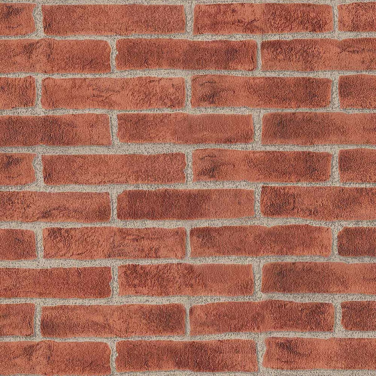 Målat papper Ich Wallpaper I164 Röd