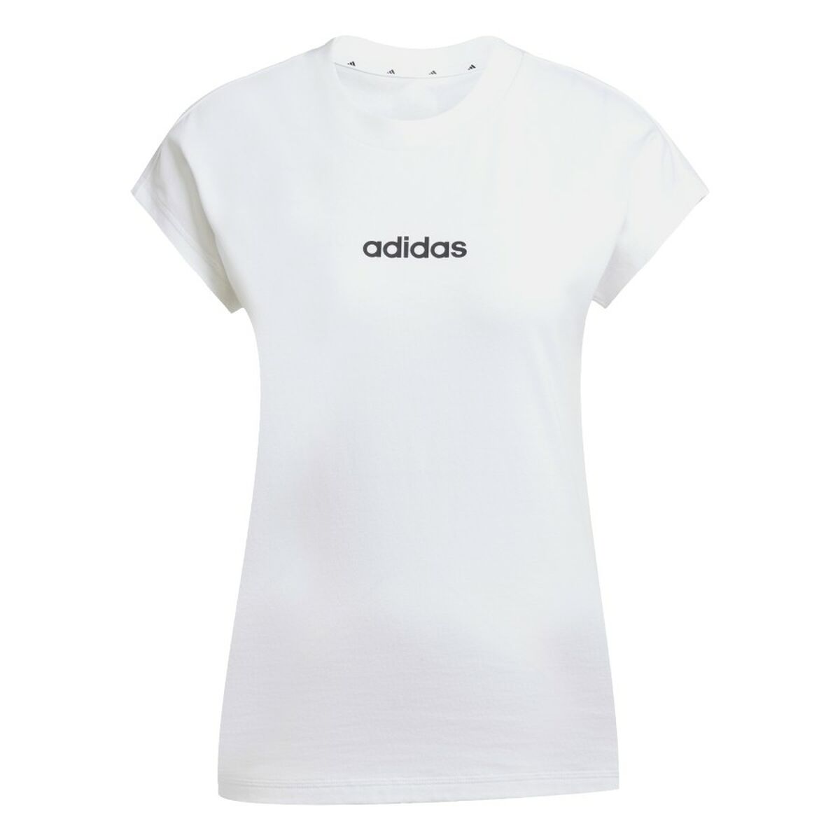 T-shirt med kortärm Dam Adidas W LIN SJ T JC8239 Vit