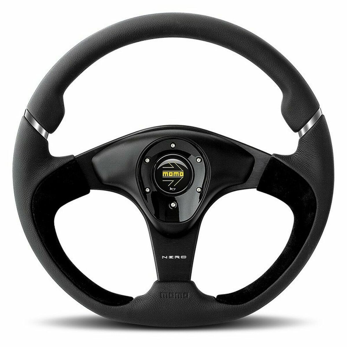 Racing-ratt MOMO NERO Svart Ø 35 cm - 2