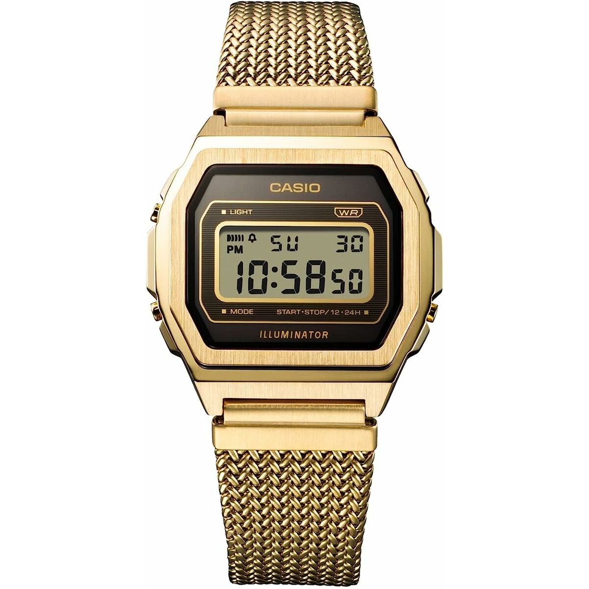 Herrklocka Casio A1000MGA-5EF Guld - 6