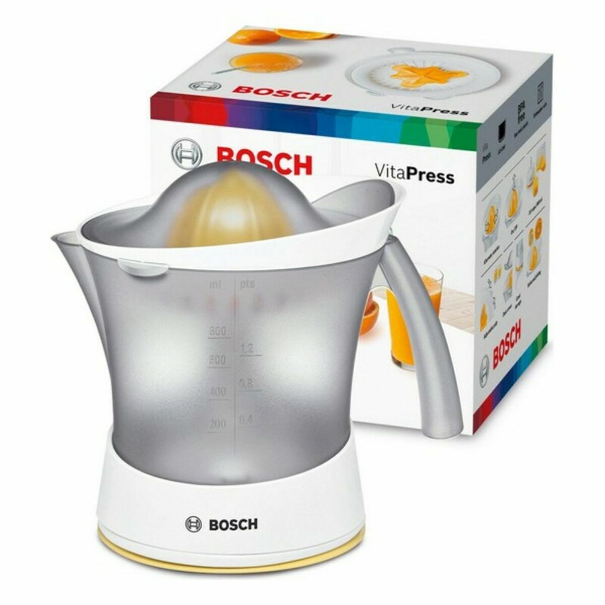 Elektrisk Juicepress BOSCH MCP3500 Gul Vit 25 W 800 ml - 5