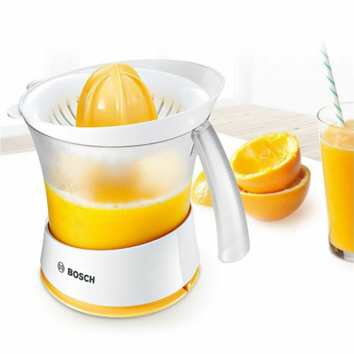 Elektrisk Juicepress BOSCH MCP3500 Gul Vit 25 W 800 ml - 4