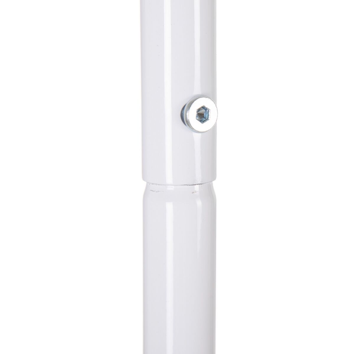 Kapphängare 81 x 38 x 182 cm Metall Vit - 5