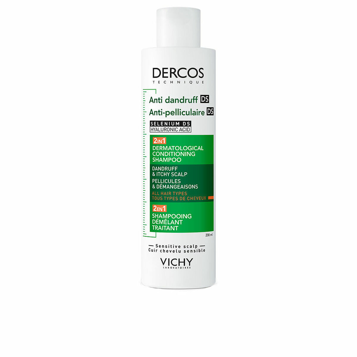 2-i-1 Anti-mjäll shampo och balsam Vichy