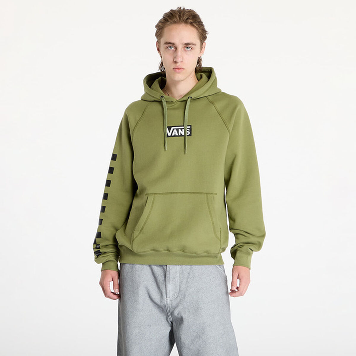 Tröja med huva Herr Vans Boxed Pullover VN000HP1ZBF1 Grön