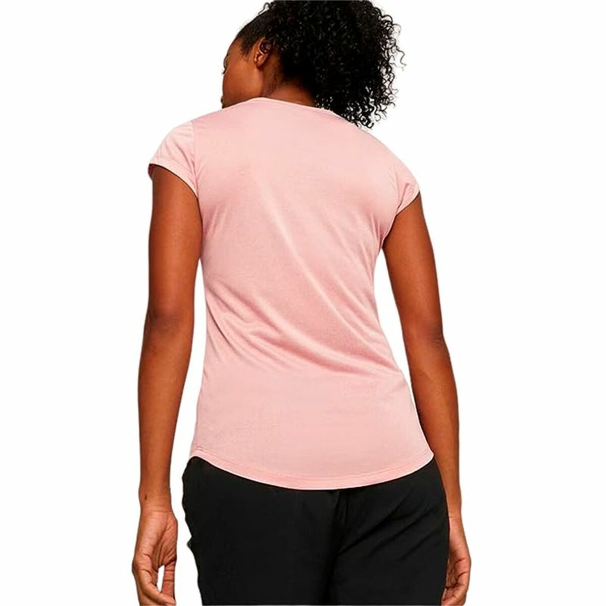T-shirt med kortärm Dam Puma Train Favoriterse Ljusrosa - 2