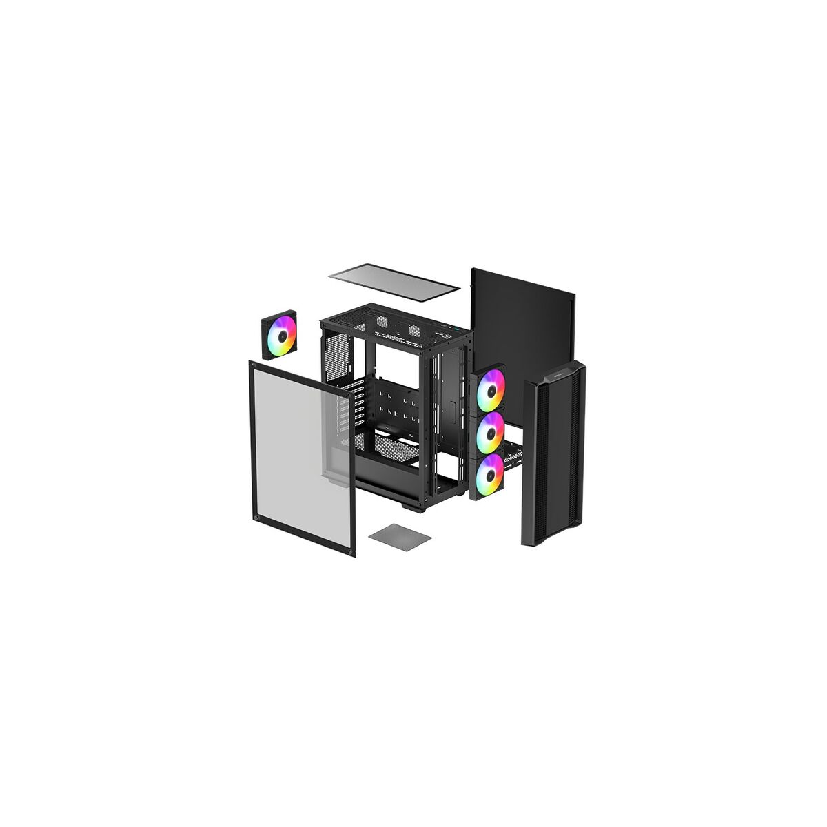 ATX Semitorn DEEPCOOL R-CC560-BKTAA4-G-2 - 4