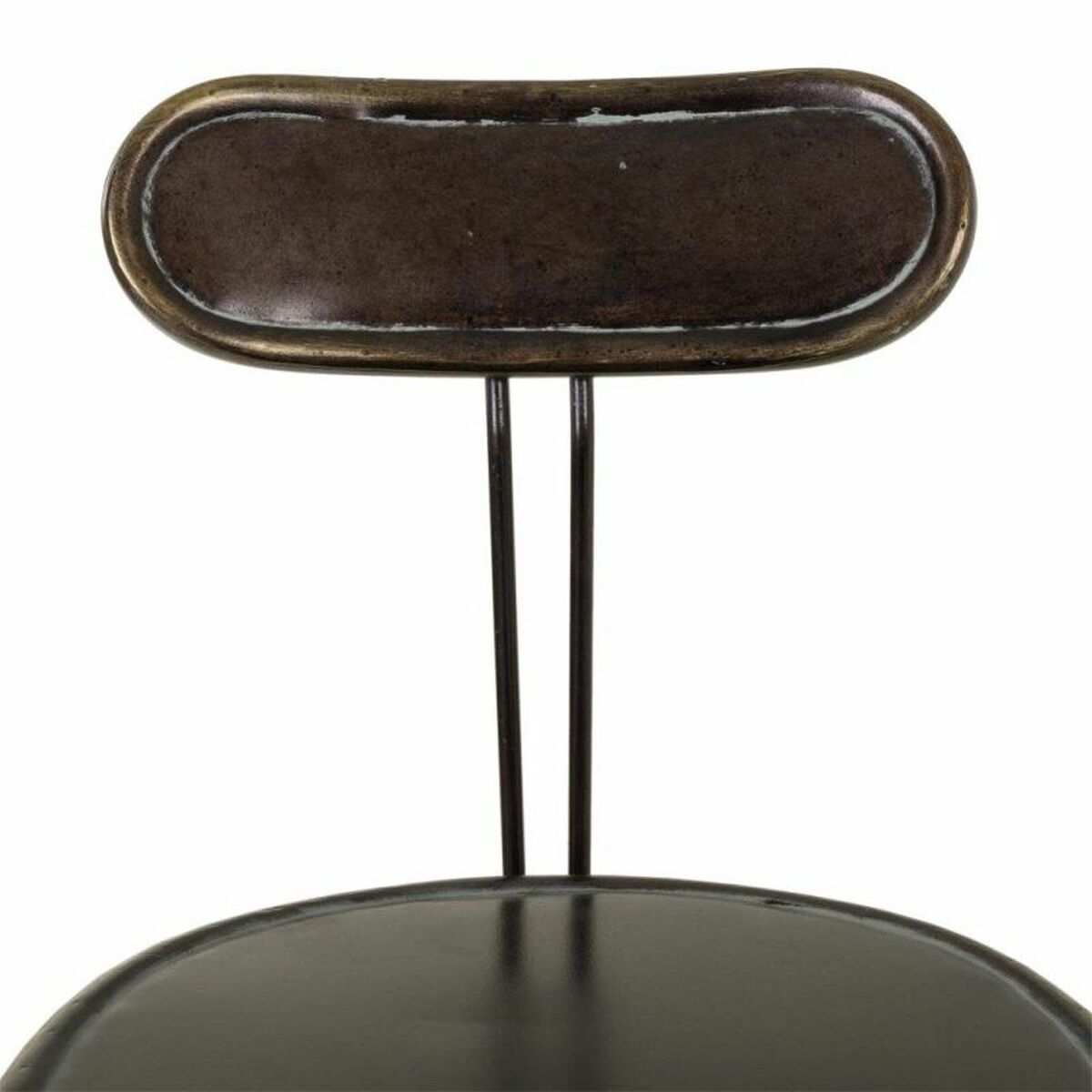 Sittpall Alexandra House Living Brun Metall 36 x 106 x 45 cm - 8