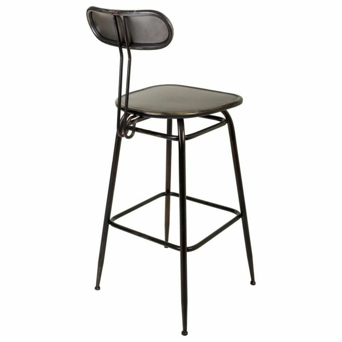Sittpall Alexandra House Living Brun Metall 36 x 106 x 45 cm - 5