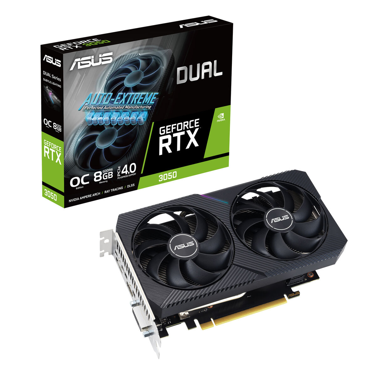 Grafikkort Asus DUAL-RTX3050-O8G-V2 8 GB GDDR6
