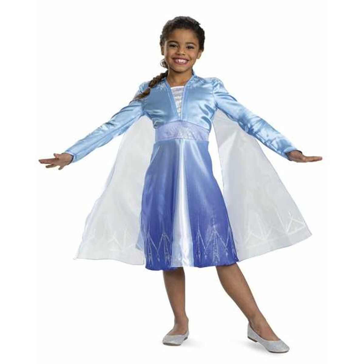Maskeraddräkt för barn Disney Elsa 5-6 år - 2