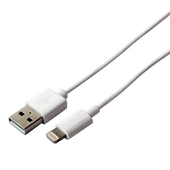 Kabel USB till Lightning KSIX Apple-compatible Vit
