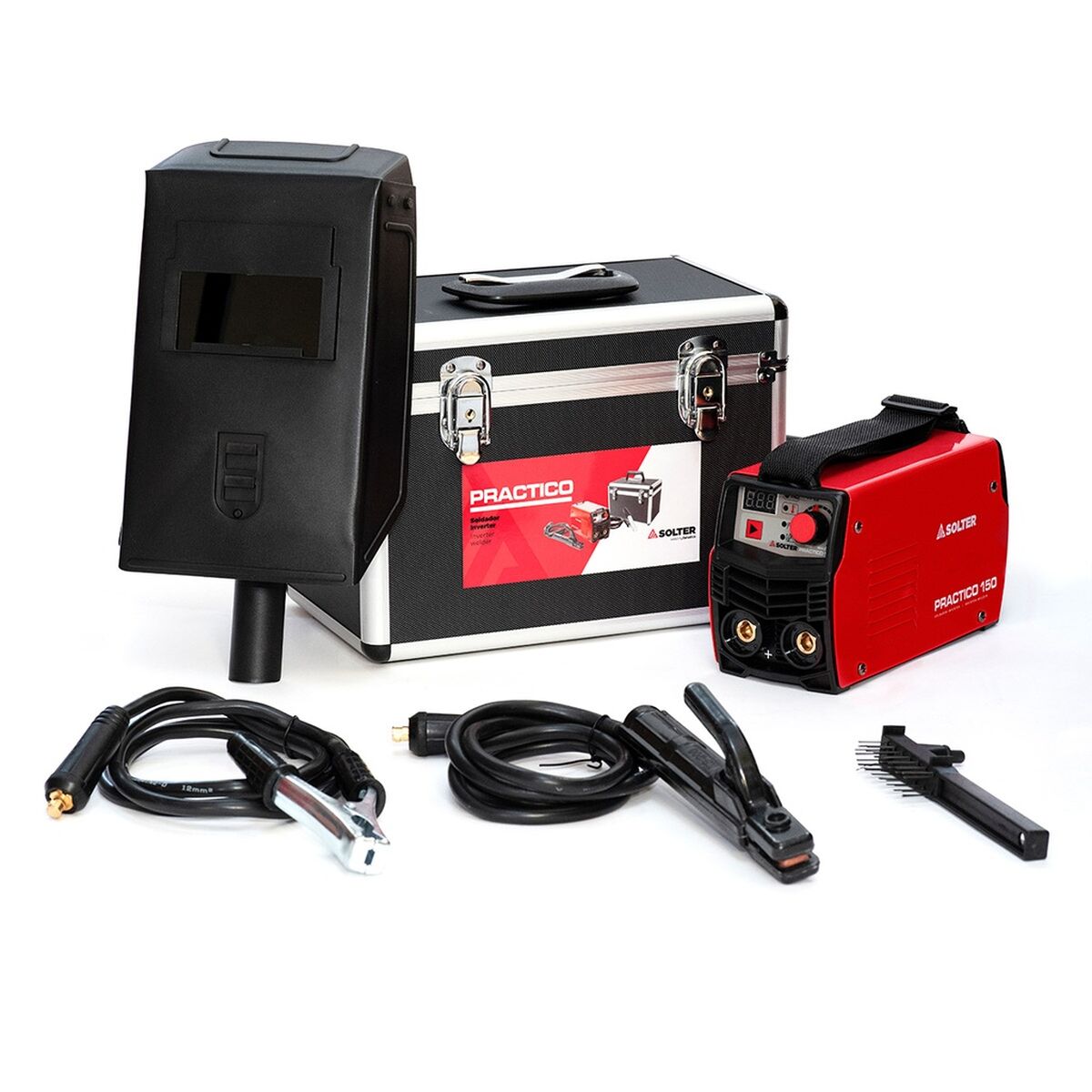 Svetsutrustning Solter Inverter Practico 150 Dodatki - 5
