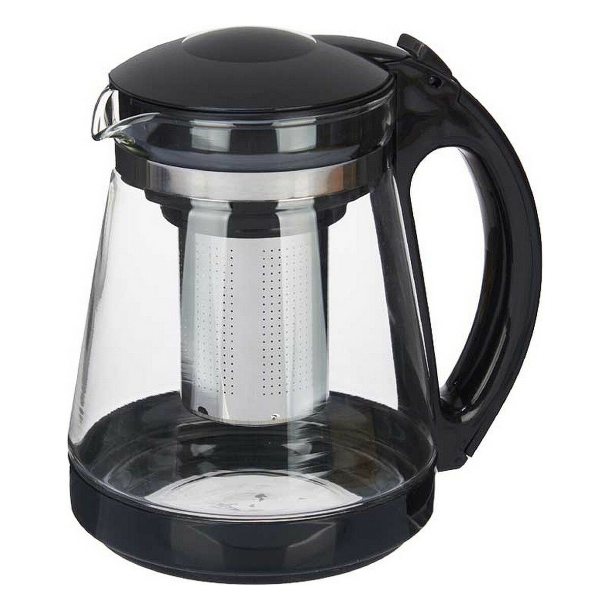Tekanna Transparent Rostfritt stål Plast Glas 1,8 L (6 antal) - 5