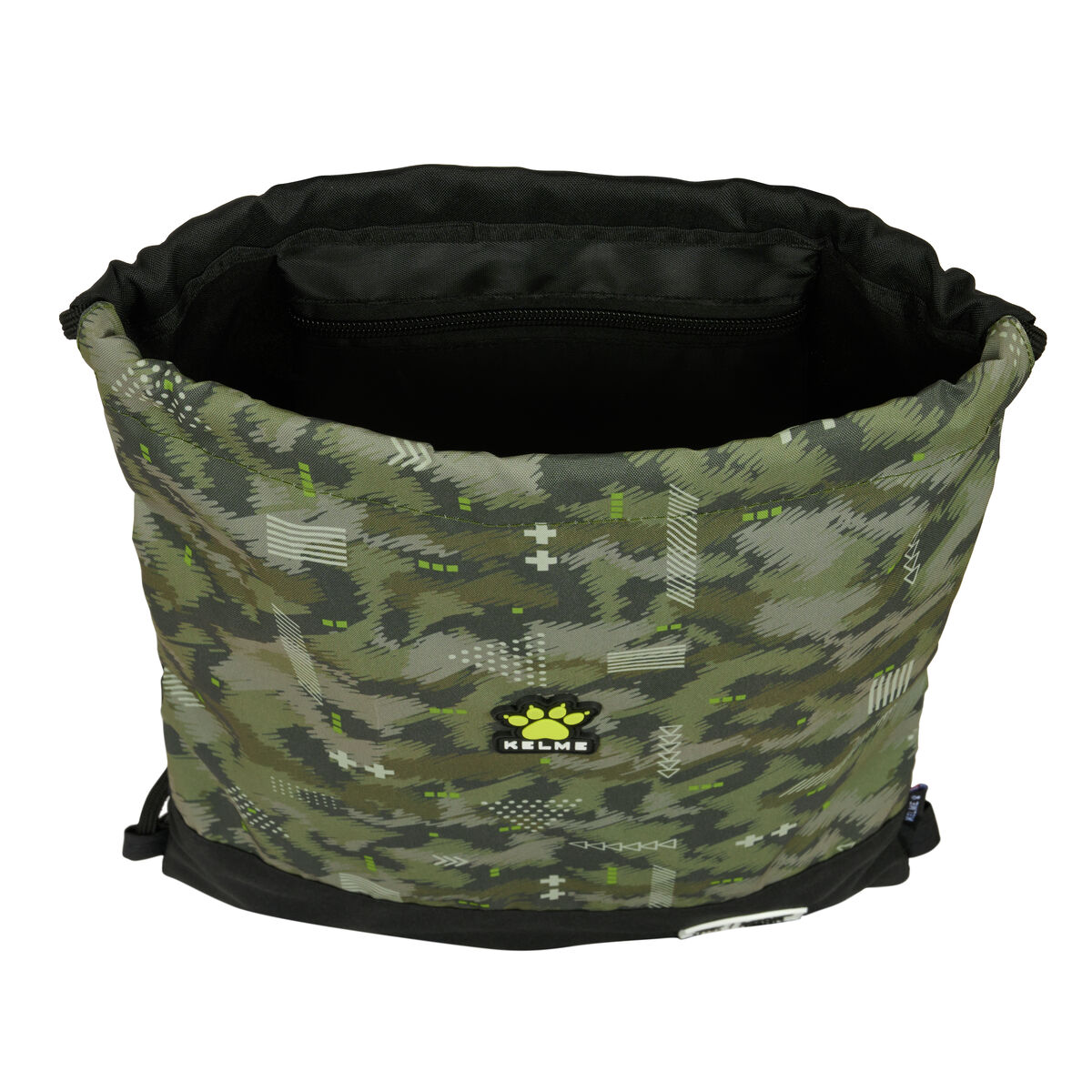 Skopåse med remmar Kelme Travel Svart Grön 35 x 40 x 1 cm - 2