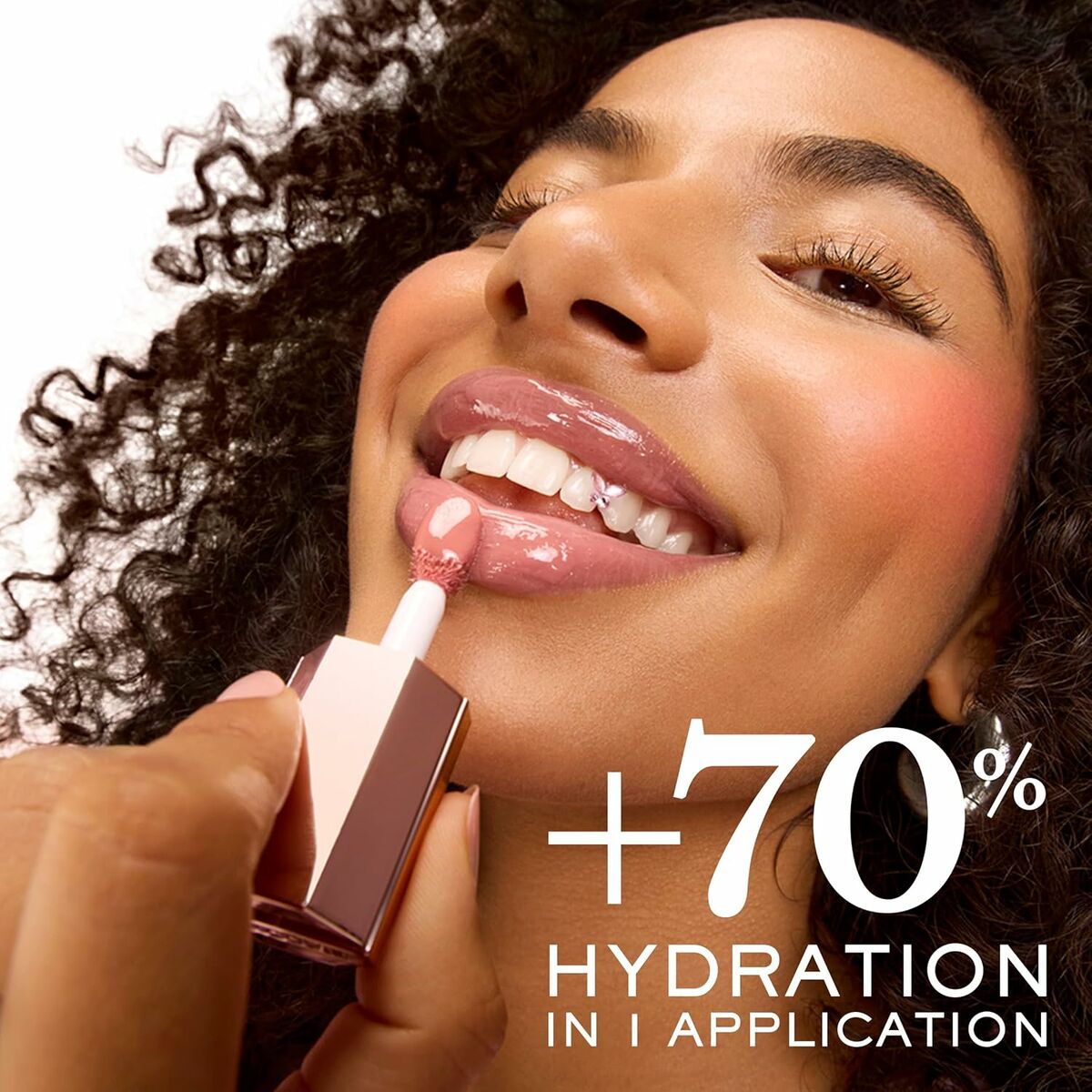 Gloss Lancôme IDÔLE MAKE-UP Purpur Nº 90-Berry Bisou 9 ml - 3