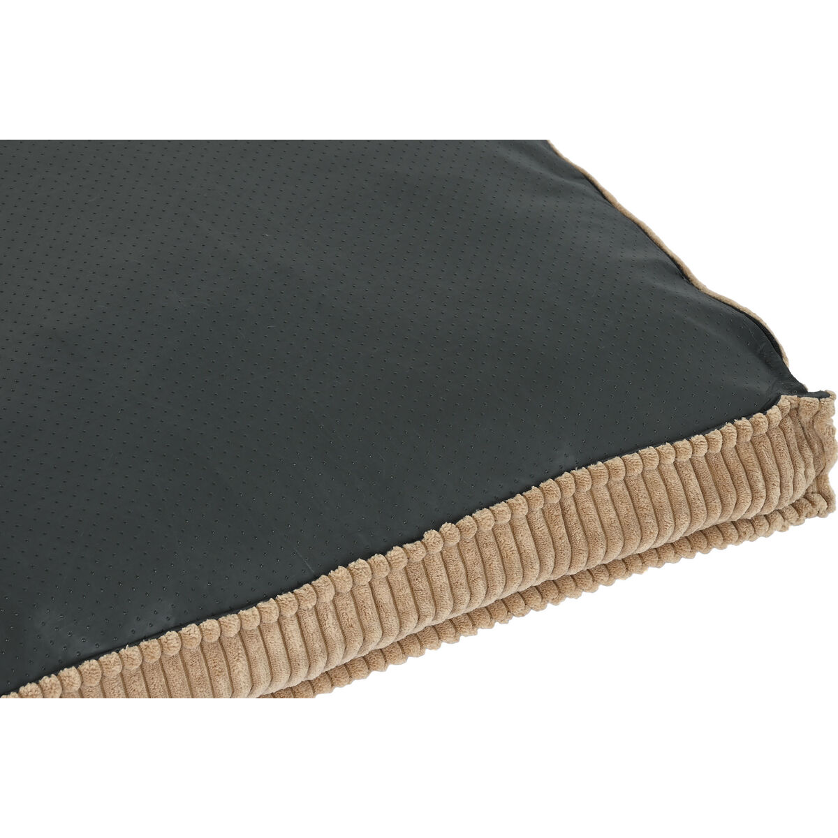 Säng för husdjur DKD Home Decor 70 x 57 x 10 cm Grå Kamel 2 antal - 6