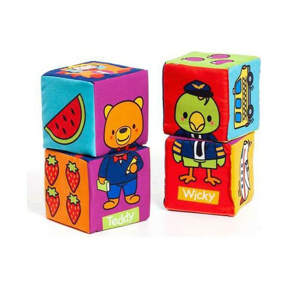 Mjuka klossar hjälper lärandet Moltó (6 pcs) - 9