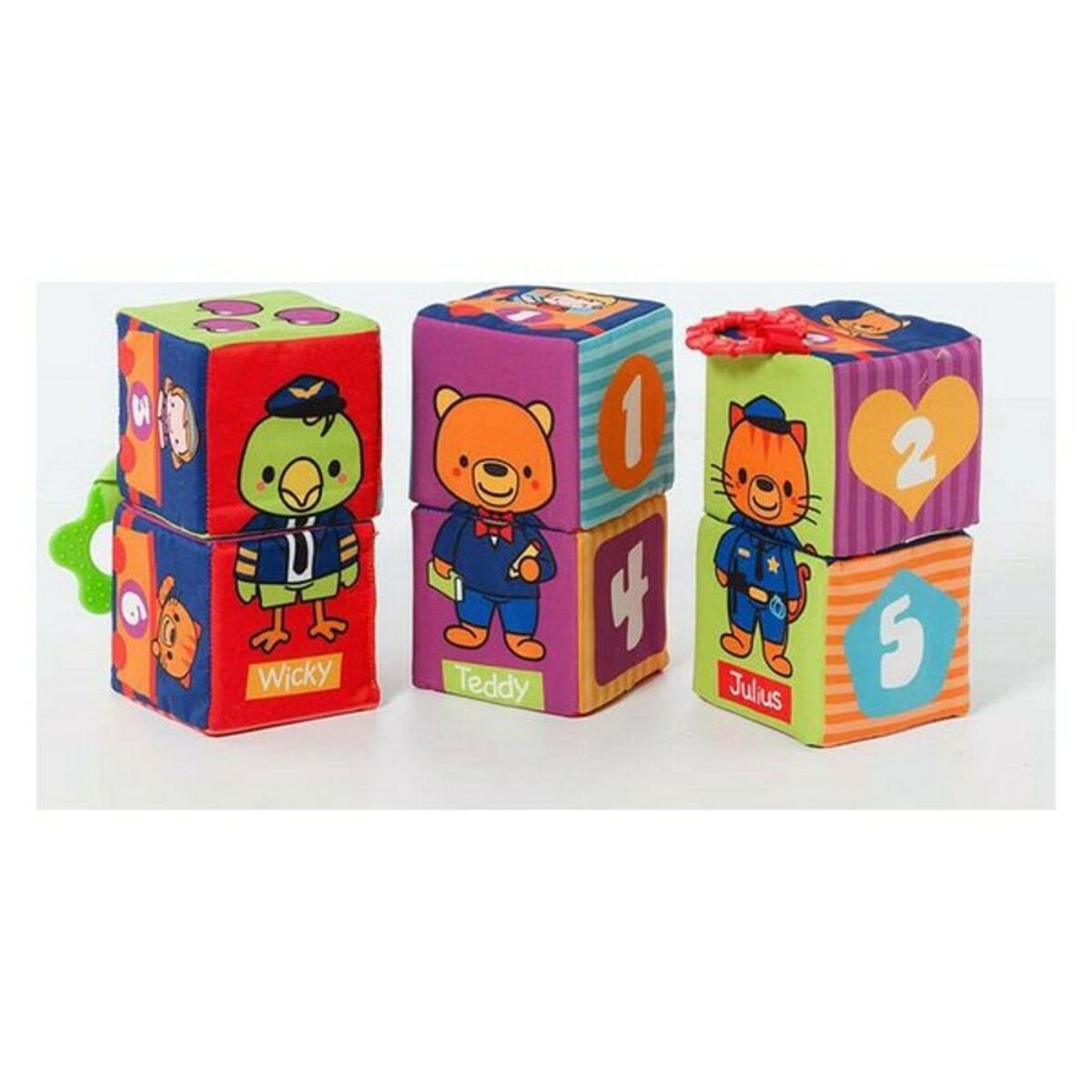 Mjuka klossar hjälper lärandet Moltó (6 pcs) - 11