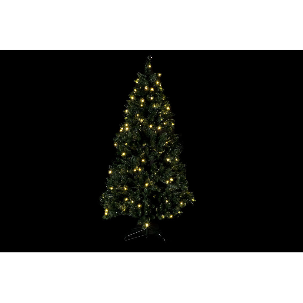 Julgran DKD Home Decor Grön PVC Plast 150 x 150 x 210 cm - 2