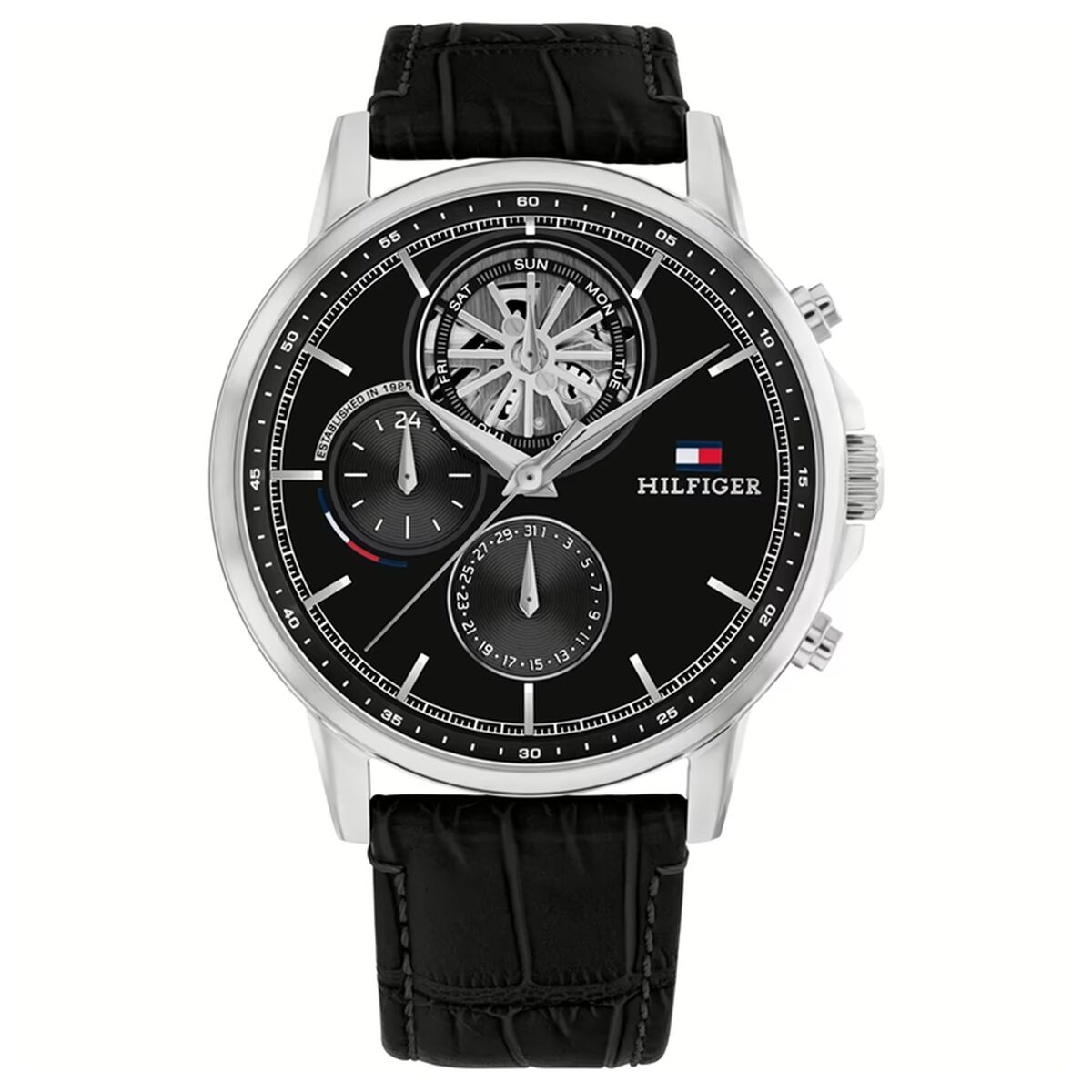 Herrklocka Tommy Hilfiger 1691635 Svart