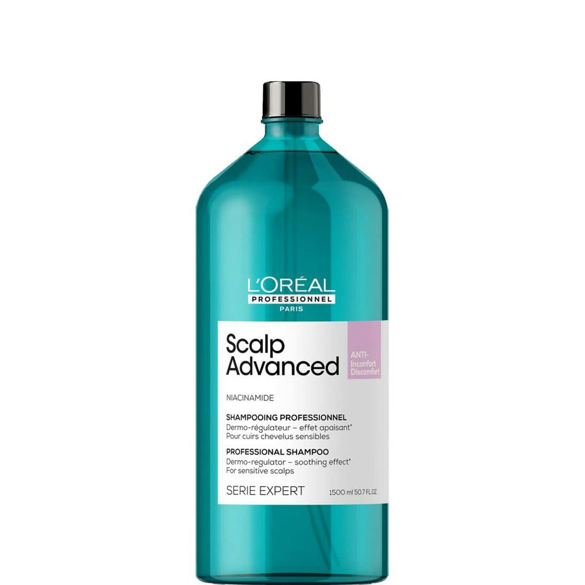 Hudskyddande schampo L'Oreal Professionnel Paris Scalp Advanced 1,5 L Känslig hårbotten