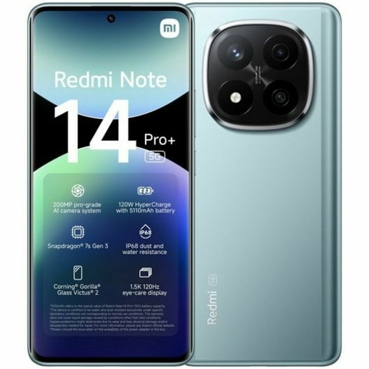 Smartphone Xiaomi NOTE14PRO+ BLUE 6,67" 12 GB RAM 512 GB Blå