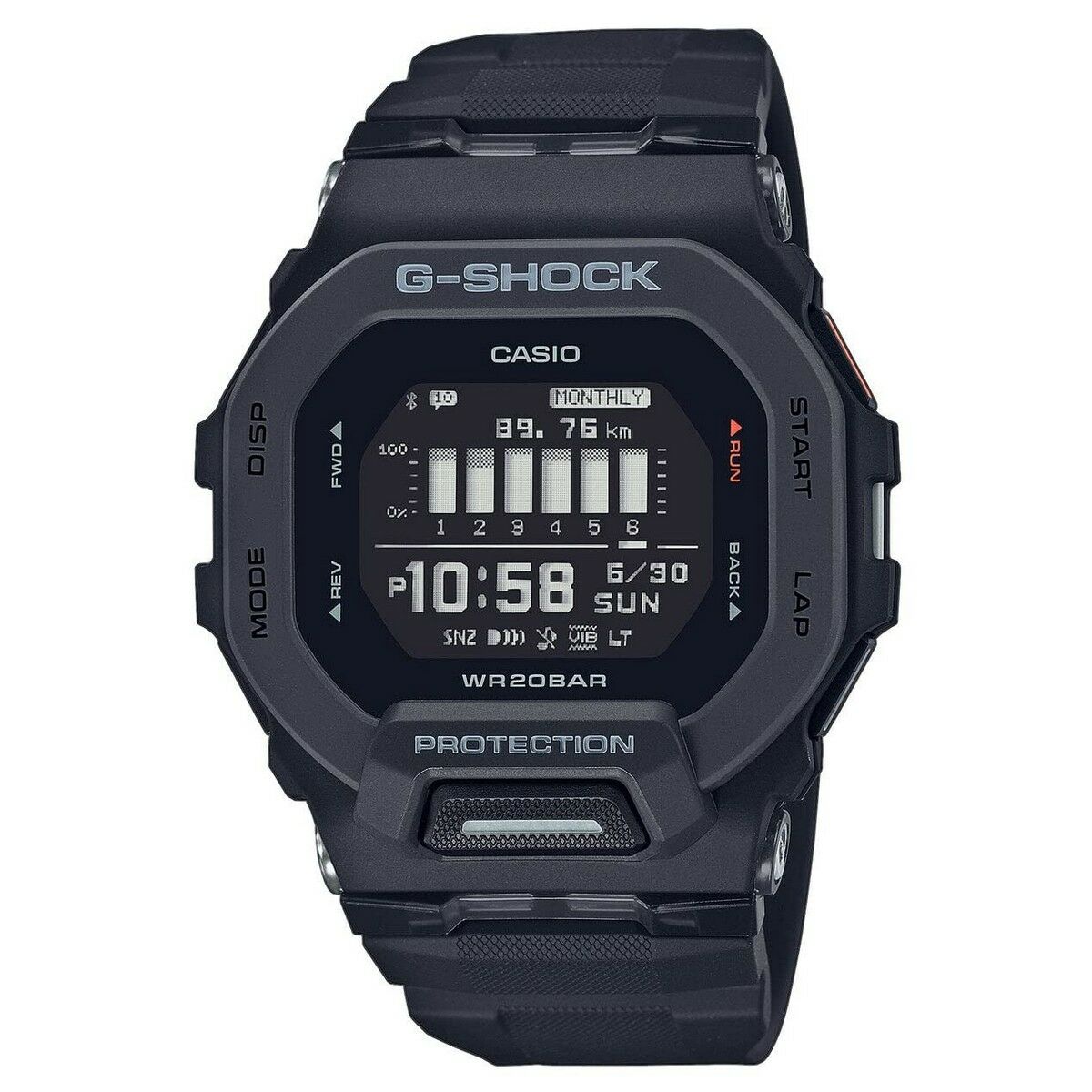 Herrklocka Casio G-Shock G-SQUAD STEP TRACKER BLUETOOTH® Svart (Ø 40 mm) (Ø 46 mm) - 6