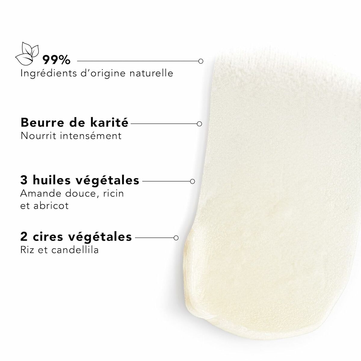 Reparerande hårbalsam Lierac BODY-NUTRI - 3