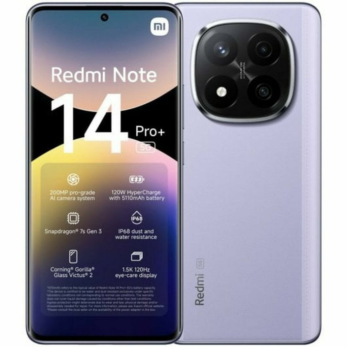 Smartphone Xiaomi NOTE14PRO+ PURP 6,67" 12 GB RAM 512 GB Violett