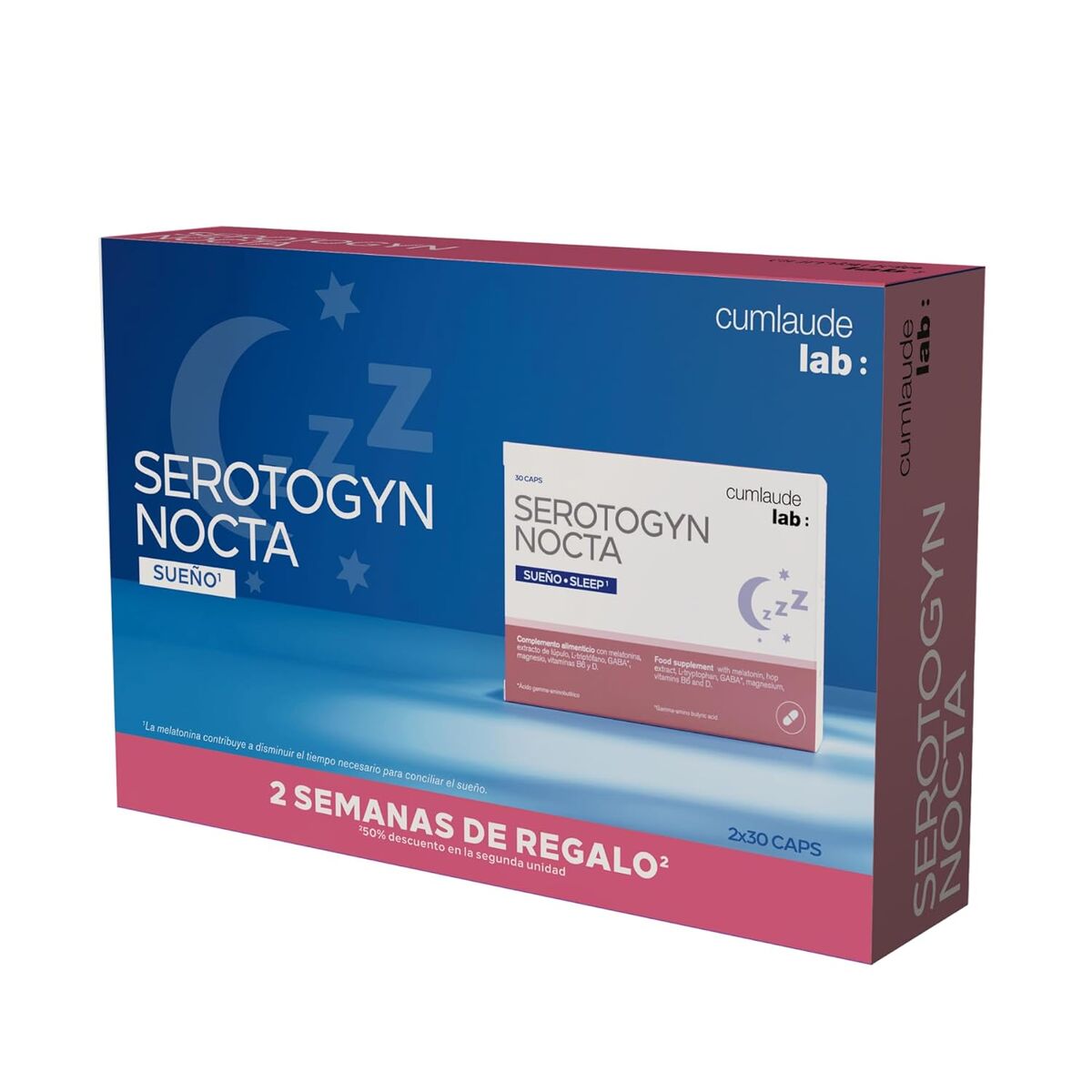 Kosttillskott Cumlaude Lab SEROTOGYN NOCTA 30 antal