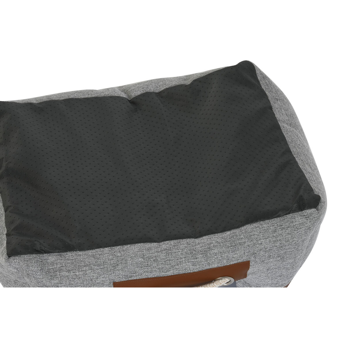 Säng för husdjur DKD Home Decor Marinblå Ljusgrå Mörkgrå 68 x 59 x 20 cm - 3