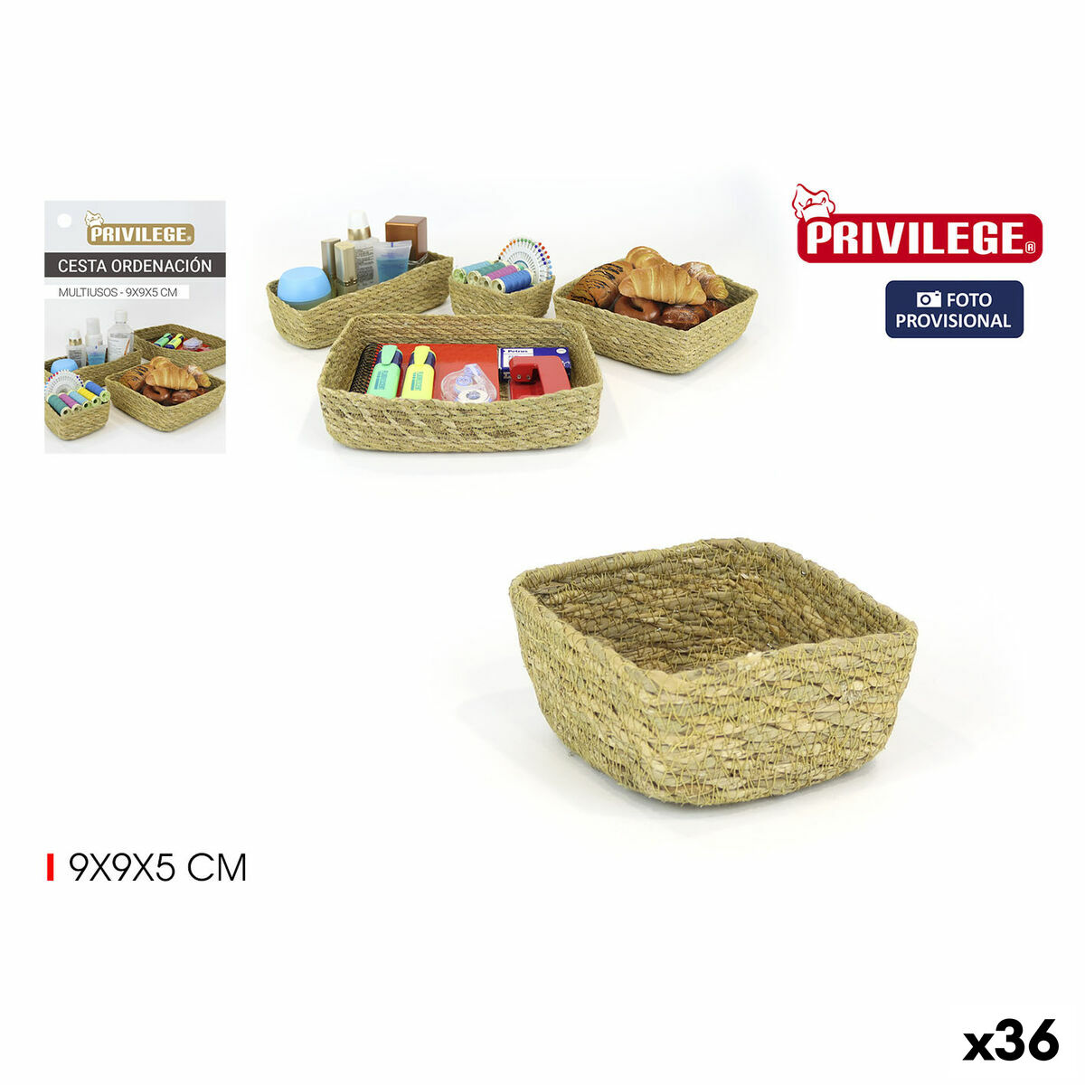 Organiserare Privilege 9 x 9 x 5 cm - 4