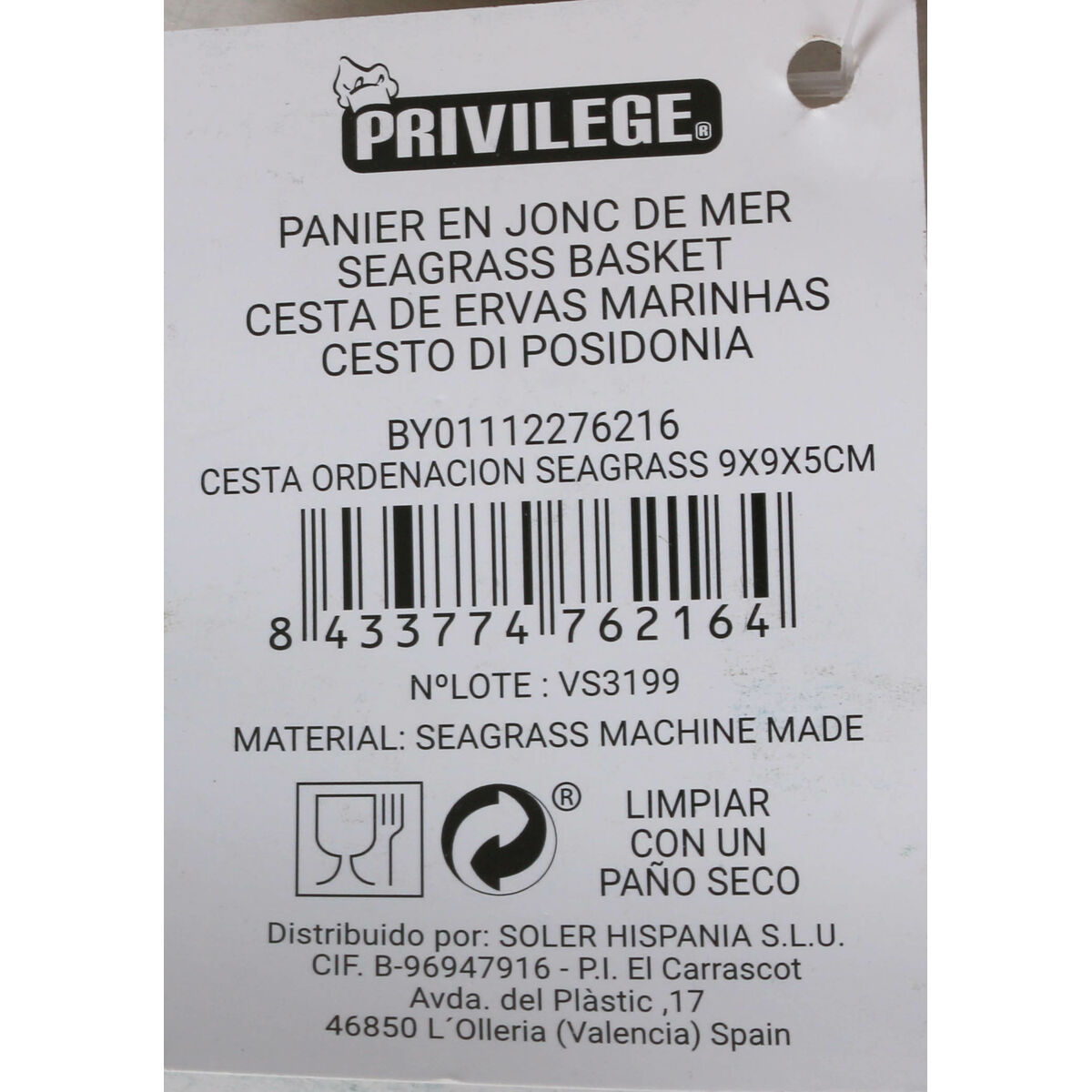 Organiserare Privilege 9 x 9 x 5 cm - 7